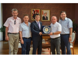 Askf’dan Rektör Taş’a Ziyaret