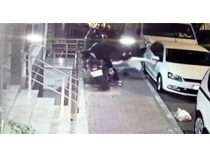 Motosikleti Önce Test Etti, Sonra Çalıp Gitti