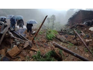 Çin’de Heyelan: 9 Kayıp