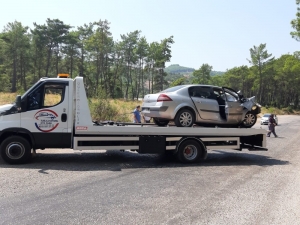 Yoldan Çıkan Araç Sürücüsü Hayatını Kaybetti