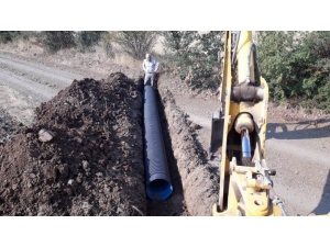 İnönü Belediyesi’nden Yeni Oluşturulan Mahalleye Alt Yapı Hizmeti