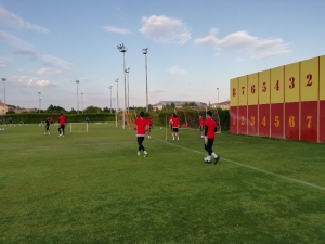 Kayserispor Hazırlık Maçı Çalışmalarını Sürdürüyor