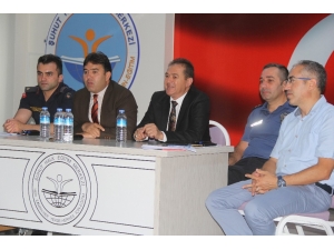 Şuhut’ta Trafik Şube Güvenlik Toplantısı