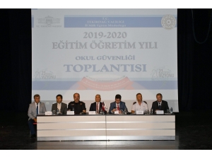 Okul Güvenliği Toplantısı Yapıldı