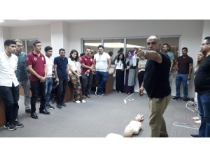 112 Acil Çağrı Merkezi Personeline Yangın Eğitimi