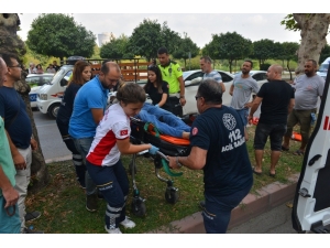 Otomobil Altındaki Kazazede, Kriko Yardımı İle Kurtarıldı