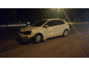 Otomobil İle Şarjlı Bisiklet Çarpıştı: 1 Yaralı