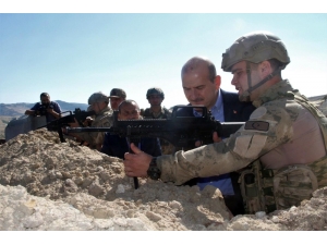 Aliboğazı’nda Konuşan Bakan Soylu: "Kalan Teröristlerin Tamamı Tasfiye Edilecektir"