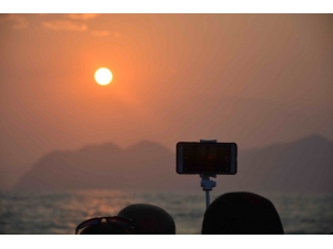 İztuzu Sahilinde Gün Batımı Büyüledi