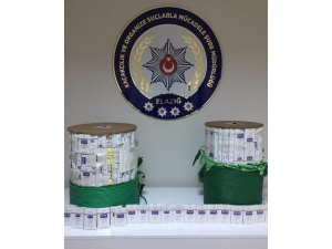 Elazığ’da Bin Adet Kaçak Sigara Ele Geçirildi