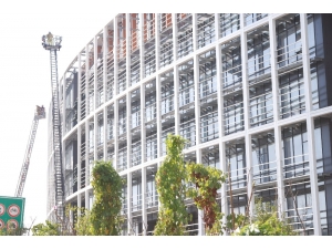 Kavacık’ta Üniversitede Çıkan Yangın Söndürüldü