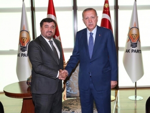 Başkan Şenlikoğlu Cumhurbaşkanı Erdoğan’ın Yanından Müjdeyle Döndü