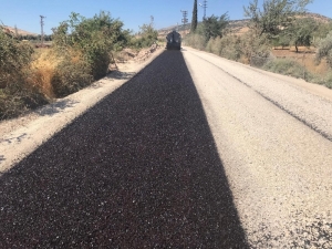 Asfaltlama Çalışmaları Sürüyor
