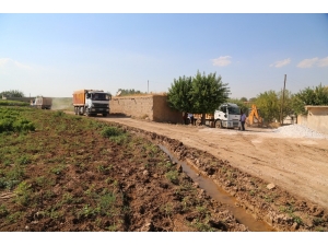 Haliliye Kırsalında Yol Yapım Atağı