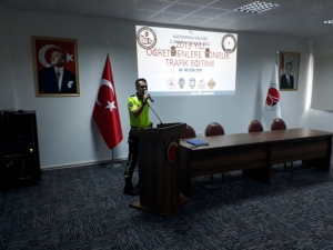 Devrekani’de Öğretmenlere Trafik Eğitimi Verildi