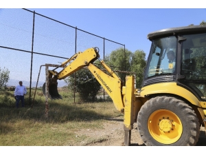 Efeler Belediyesi, Çeştepe Futbol Sahasına El Attı