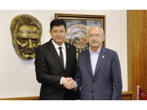 Başkan Özcan, 150 Günlük Faaliyet Raporunu Kılıçdaroğlu’na Sundu