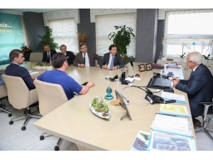 Bursaspor Yönetiminden Başkan Erdem’e Ziyaret
