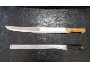 Jandarma Ekipleri Şüpheli Araçta Pala Ele Geçirdi