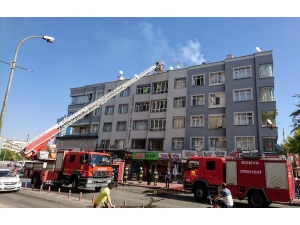 Konya’da Apartmanda Baca Yangını Büyümeden Söndürüldü