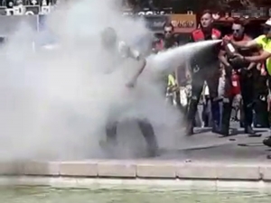 Ankara’nın Göbeğinde Kendisini Yaktı