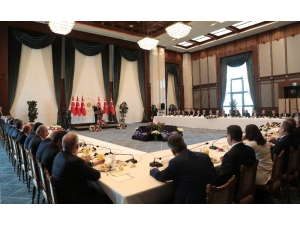 Cumhurbaşkanı Erdoğan Büyükşehir Belediye Başkanları İle Bir Araya Geldi