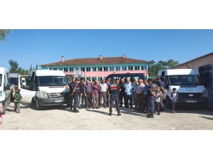Jandarmadan Okul Servis Araçlarına Sıkı Denetim