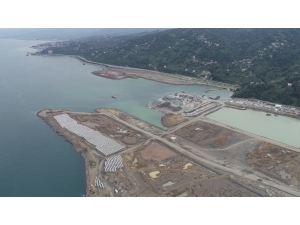 Rize-artvin Havalimanı’nda Çalışmalar Hızlandı, Dolgu Çalışmalarının Yüzde 41’i Tamamlandı