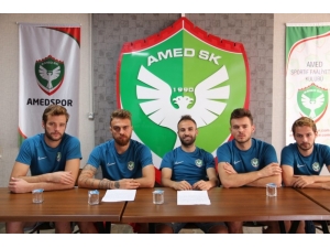 Amed Sportif Faaliyetler’de Bazı Futbolculardan Açıklama