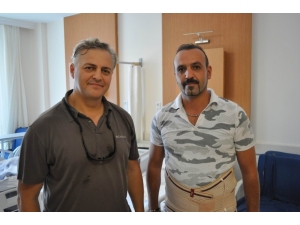 Topallayarak Geldiği Hastanede Sağlığına Kavuştu