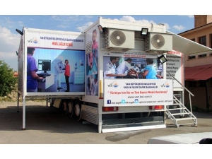 Van’da Tam Donanımlı Mobil Sağlık Aracı Yeniden Hizmete Başladı