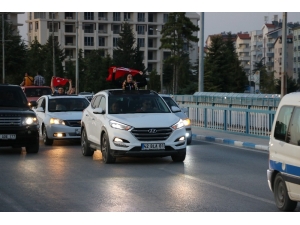 Avrupa İkincisi Milli Tekvandocuya Memleketinde Coşkulu Karşılama