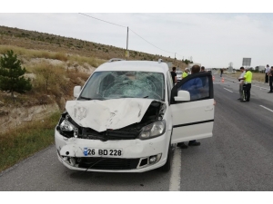 Tavşanlı’da Trafik Kazası, 1 Kişi Yaralandı