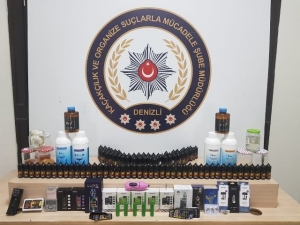 Denizli Polisinden Kaçakçılara Yönelik Operasyon
