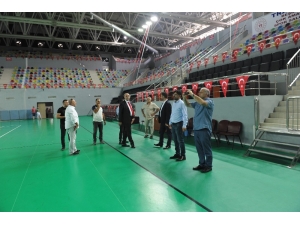 Trabzon’da Gelecek Yıl Yapılacak Olan Dünya İşitme Engelliler Güreş Şampiyonası Öncesinde İncelemelerde Bulunuldu