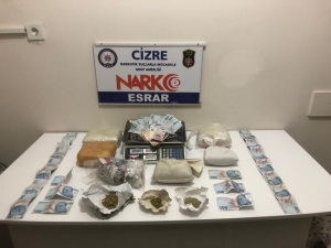 Cizre’de 5 Kilo Esrar Ele Geçirildi
