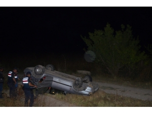 Konya’da Otomobil Takla Attı: 3 Yaralı