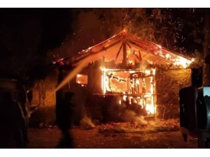 Aslanapa’da Yangın: 1 Yaralı