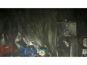 Samandağ’da Korkutan Ev Yangını