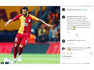 Belhanda’dan Taraftarlara Teşekkür