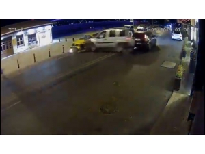 İstanbul’da Alkollü Sürücü Dehşeti Kamerada