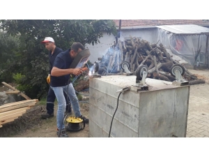 Körfez Belediyesi’nden Çöp Konteynerlerine Bakım