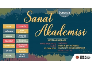 Sanat Akademisi Kayıtları Başladı