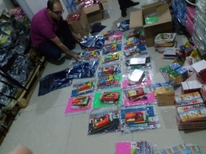 140 Öğrenciye Kırtasiye Desteği