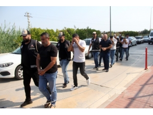 Çıkar Amaçlı Suç Örgütü Operasyonunda 6 Zanlı Adliyeye Sevk Edildi