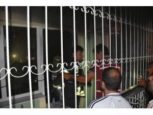 Manisa’da Yangın Bir Evi Kül Etti