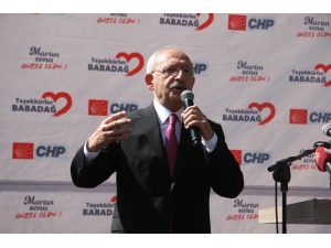 Chp Genel Başkanı Kemal Kılıçdaroğlu: