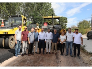 Asfalt Sevinci Tekeler’de Sürüyor