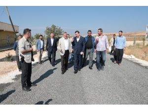 Beyazgül Yol Yapım Çalışmalarını İnceledi