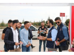 Nevşehir Emniyetinden Nevü Öğrencilerine ‘Hoş Geldin’ Standı